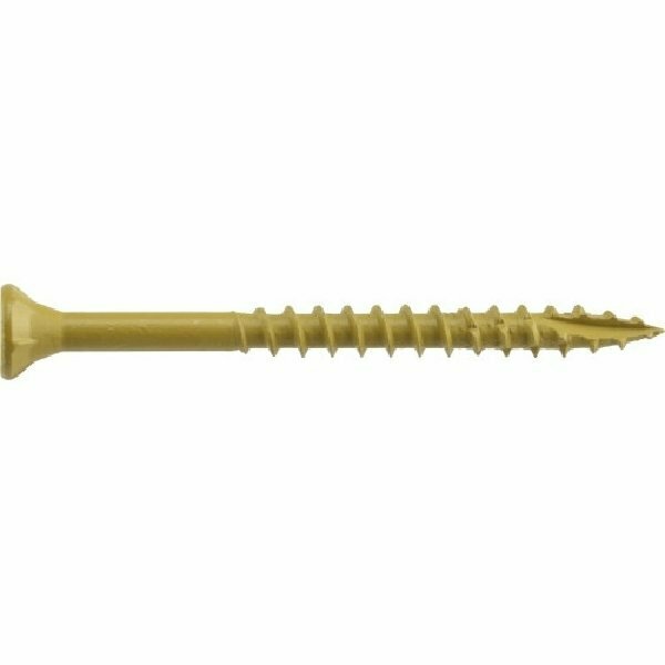 Deck Plus DECK SCREW 10X4 in. TAN 1# 48423